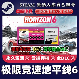 Steam正版 CDKEY入库国区全球区游戏 极限竞速地平线6激活码