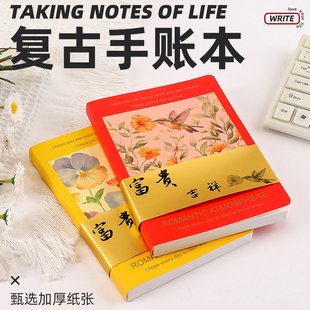 2025年油画笔记本A5平装简笔画随身携带本子复古点阵速写本记事本
