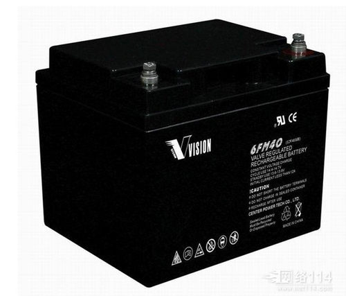 威神VISION蓄电池12V40AH消防/监控6FM40机房UPS免维护/照明/电梯