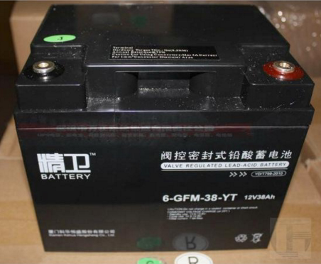 科华精卫蓄电池6-GFM-17 12V17AH电瓶12V18AH UPS电源全新包邮