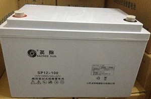 圣阳蓄电池12V80AH机房ups外接阀控密封式铅酸蓄电池圣阳sp12-80