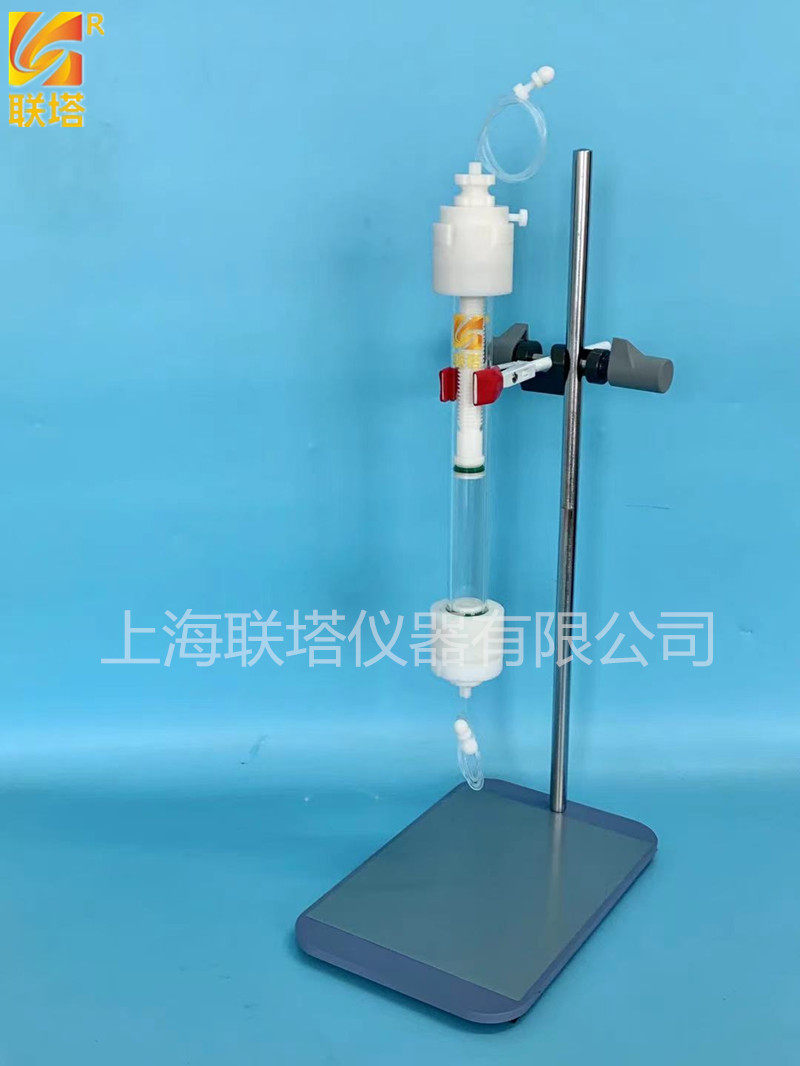 中压玻璃层析柱带转接头25mm直径凝胶层析柱蛋白纯化琼脂糖葡聚糖