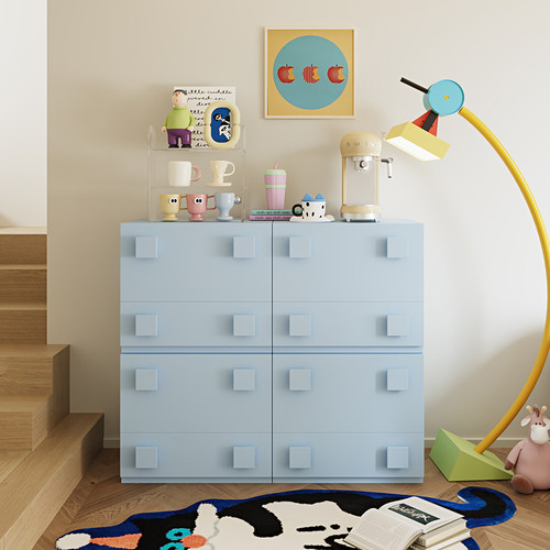 可爱多巴胺彩色卡门柜电视柜