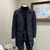 羽绒服男士 风衣冬季 韩版 修身 羽绒外套 BellerLee 冬装 轻奢中长款