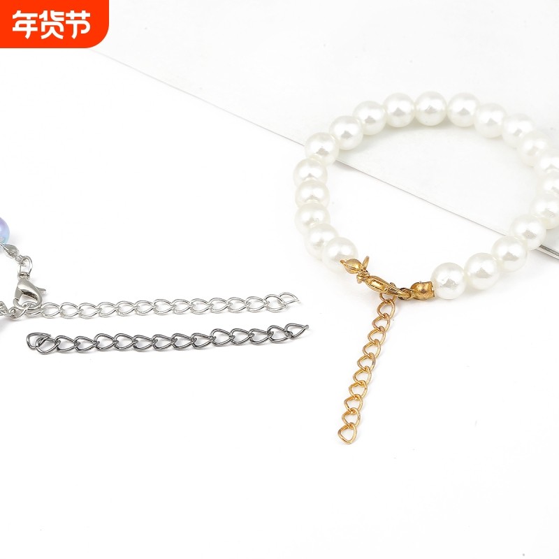 DIY饰品配件材料 链条金属延长链 制作手链项链加长链调节链尾链