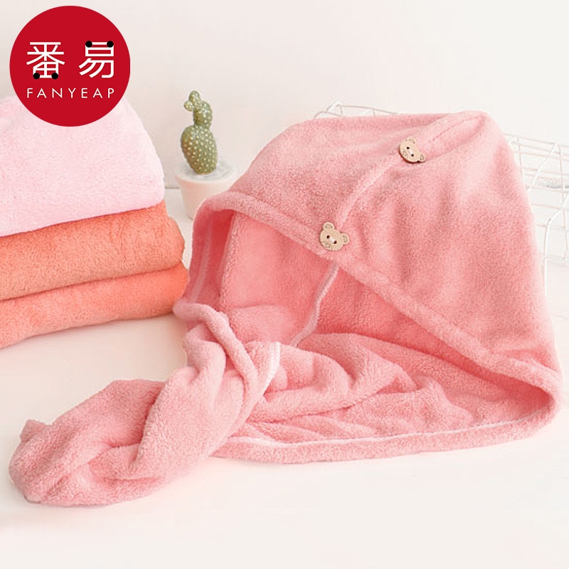 干发帽b1pl001-洗头包头发干发毛巾长发加厚干发巾吸水速干可爱浴