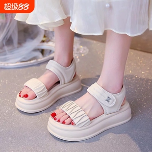 意尔康心选品牌断码特价运动凉鞋女款2026夏季新款外穿沙滩鞋大童