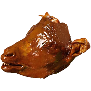 麻辣羊头整只熟食新鲜羊头即食熟食羊头五香全熟羊脸清真敦煌老马