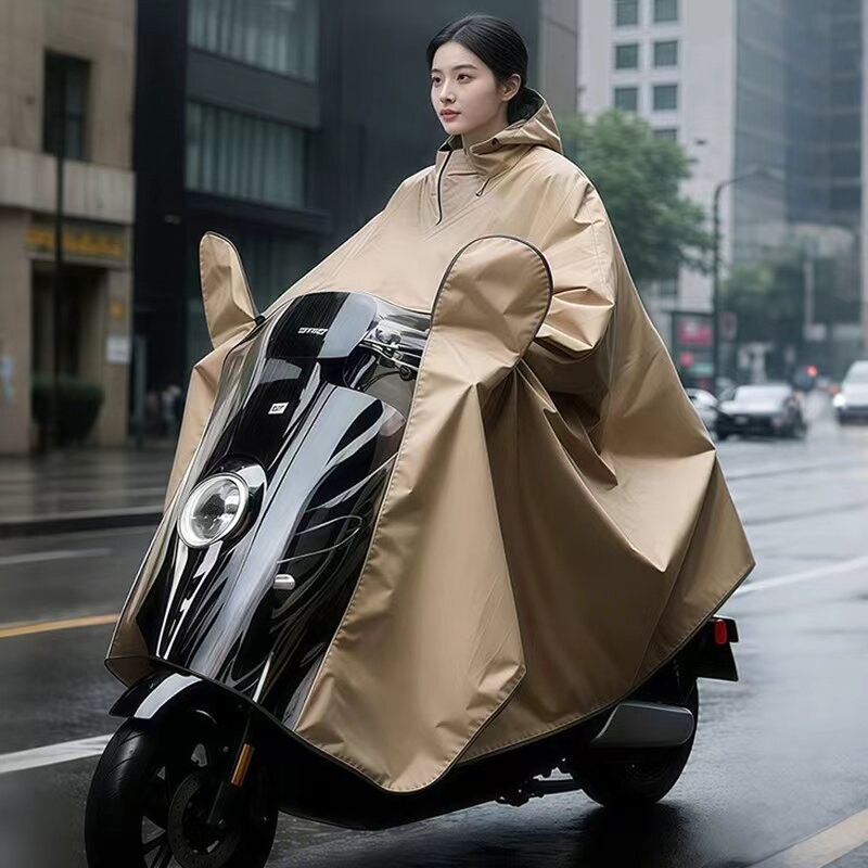 雨衣电动车长款新款全身防暴雨成人外穿单人雨披电瓶摩托车男女款