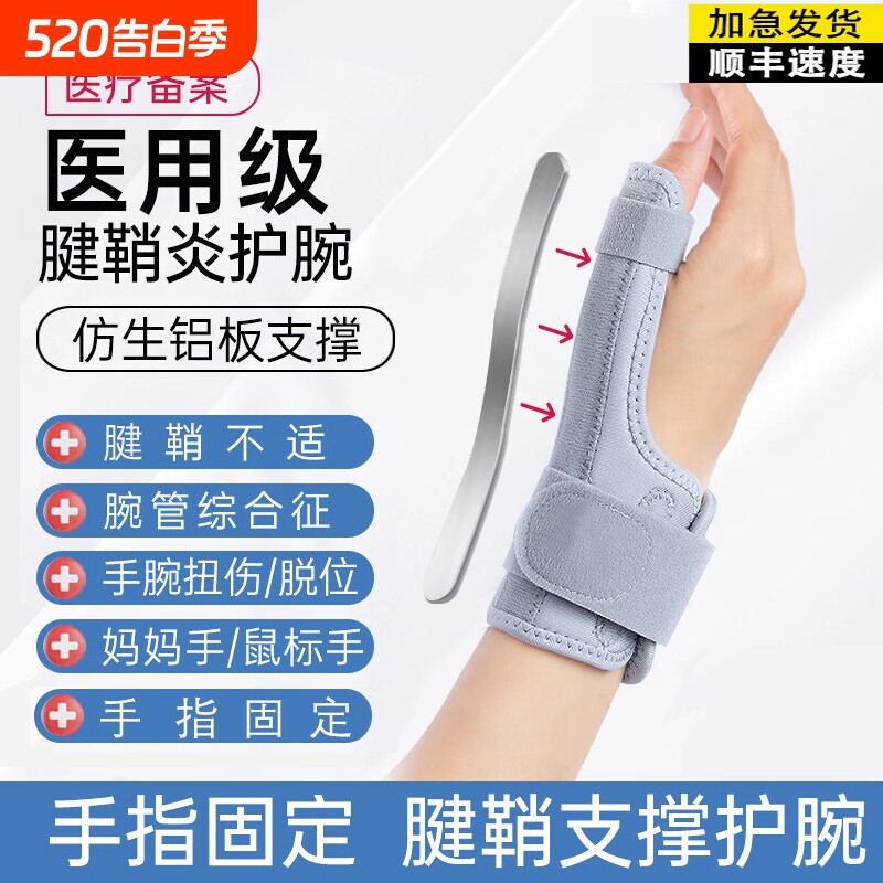 医用护腕手腕腱鞘炎专用保护套大拇指骨折固定腱鞘护腕鼠标手护具