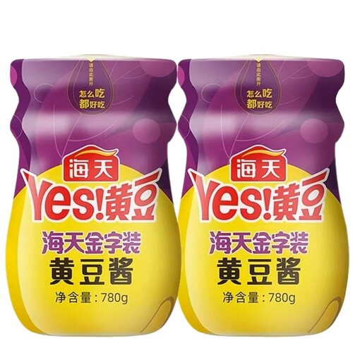 海天金字装黄豆酱拌饭拌面