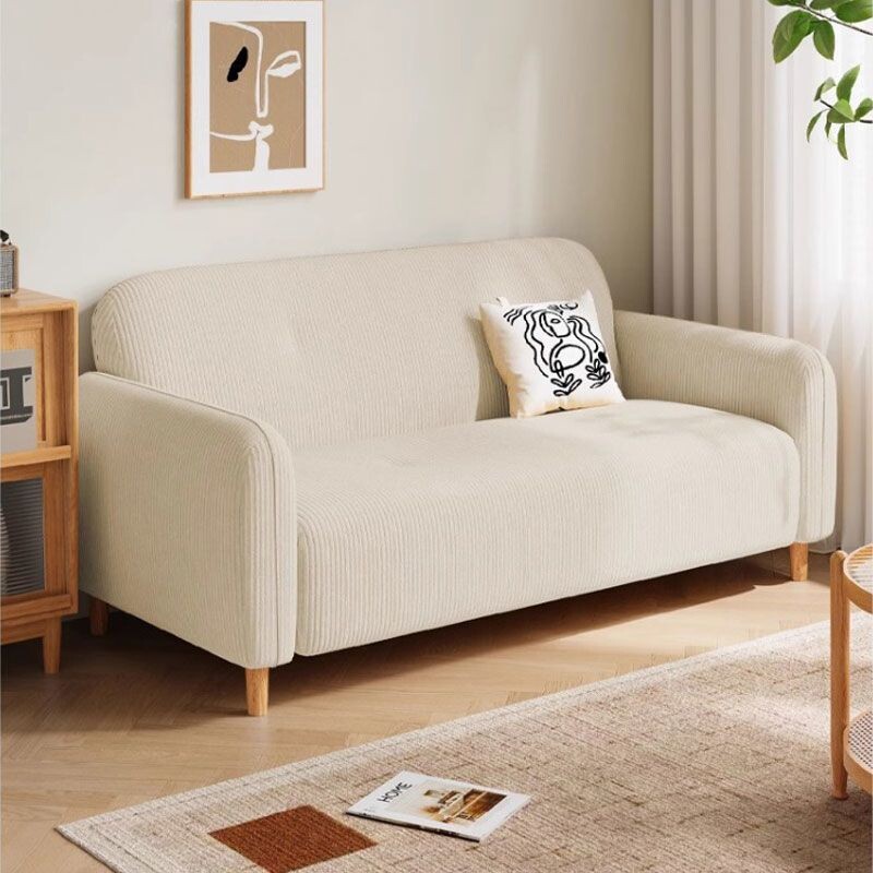 云朵奶油沙发轻奢简约现代客厅家用小户型双三人沙发懒人布艺沙发