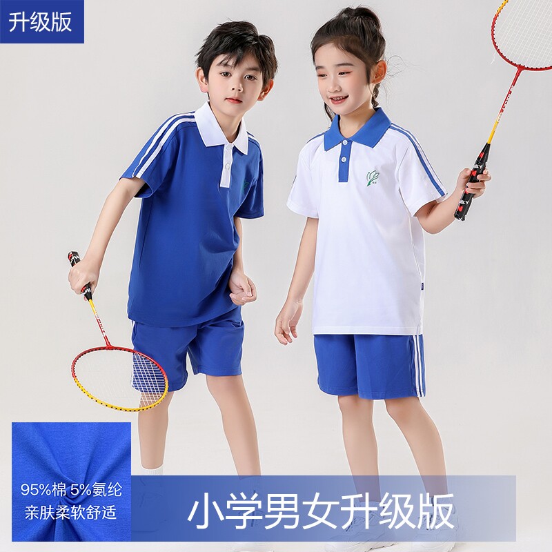 蓝心蓝语深圳校服小学夏秋冬套装图片