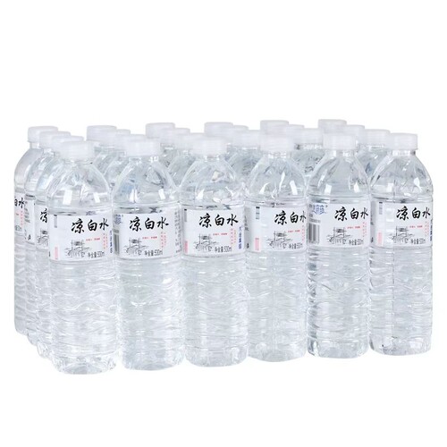 凉白水包装饮用水530ml*24瓶装解渴便捷天然过滤水纯净水