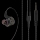 Проводная гарнитура-вкладыш hifi6D длиной 1,2 метра с микрофоном для наушников и 3-метровым удлиненным монитором звуковой карты без крепления микрофона mini 4