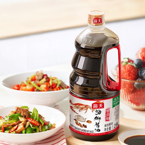 海天海鲜酱油500ml家用