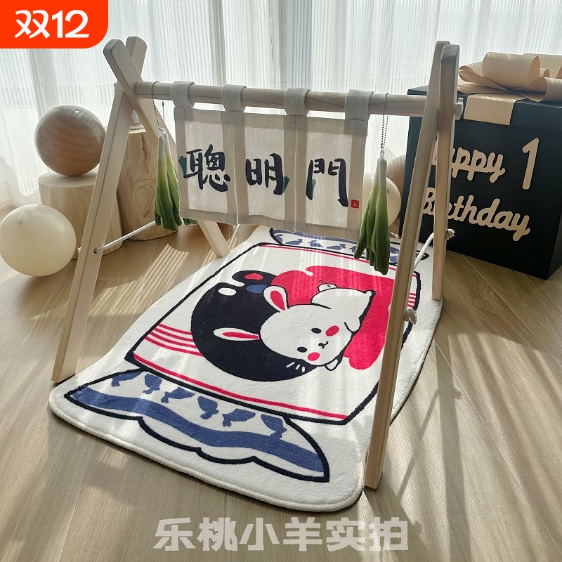 【租赁】宝宝抓周用品道具聪明门过聪门大葱一周岁中式抓周道具