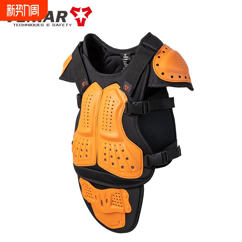 摩托车护甲衣儿童骑行轮滑减震透气防摔护背护胸平衡车运动护具