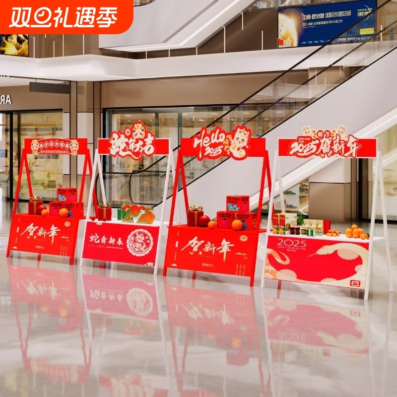 厂家直销市集铁艺展示架摊位促销折叠摆摊桌夜市地摊架集市移动