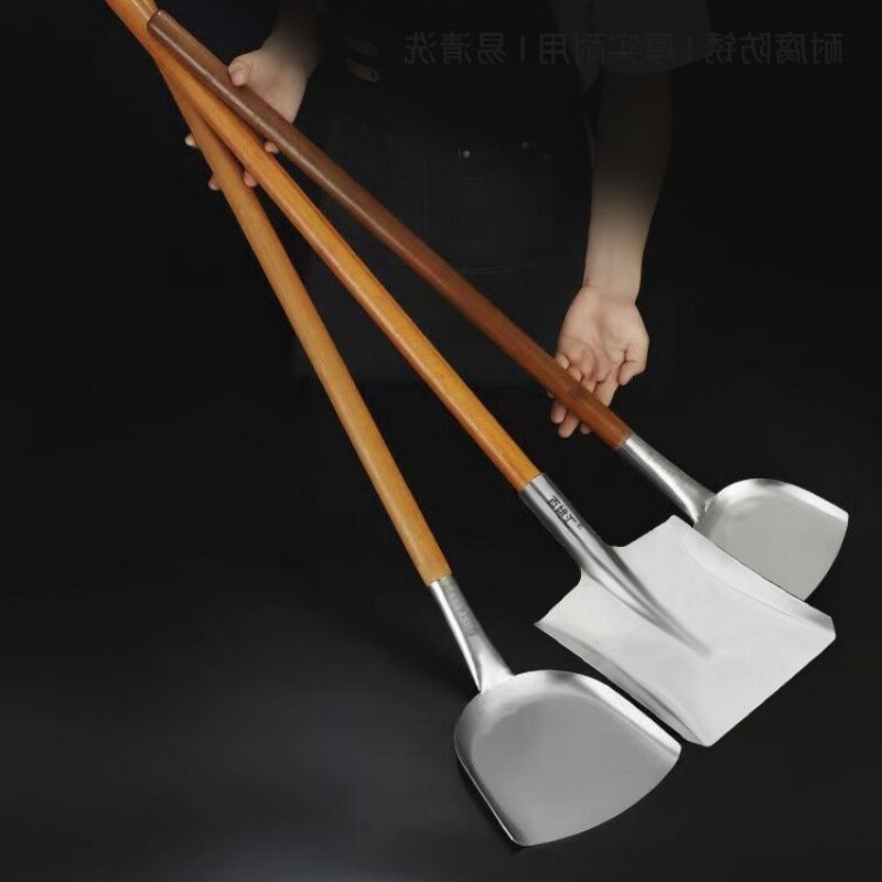 加厚铲头酒店食堂烹饪专用大号不锈钢锅铲商用炒菜铲子家用炒菜