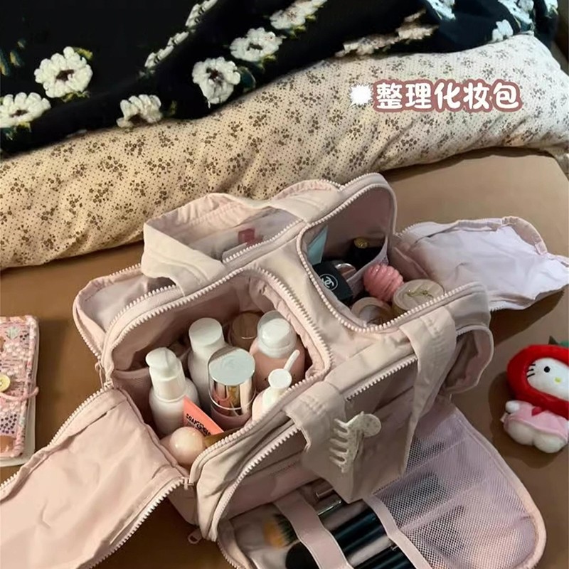 化妆包外出便携大容量女2025新款分区收纳包旅行洗漱包超大防水