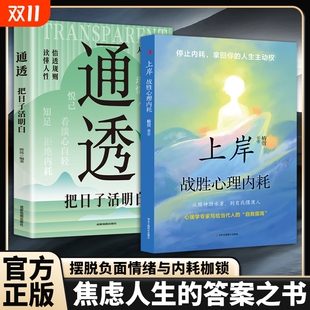 通透把日子活明白告别焦虑内耗摆脱自卑高敏感战胜自我书籍松弛人生反内耗成长治愈正能量书籍 上岸战胜心理内耗 官方正版