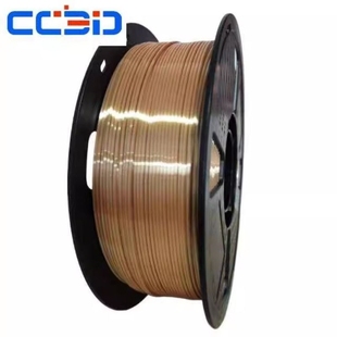 丝绸pla 金属金 1.75mm 1kg仿金 高光泽线材 线材 3d打印机耗材