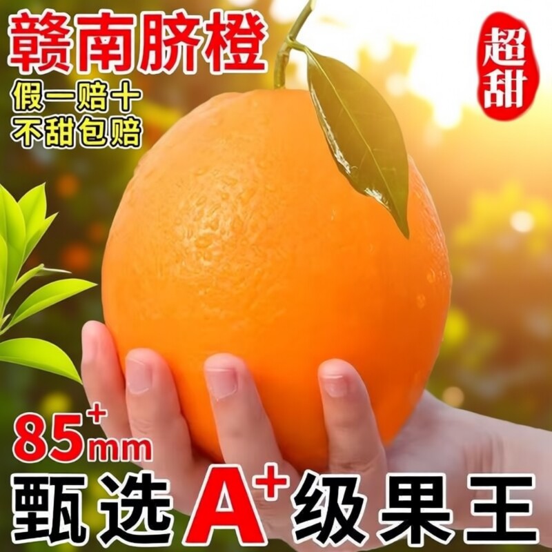 正宗江西赣南脐橙新鲜10斤橙子大果当季孕妇水果甜橙赣州直发果园