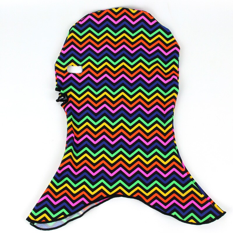 脸基尼防水母游泳帽防紫外线防晒护脸头套面罩潜水泳帽男女通用款