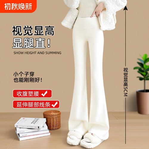小个子微喇鲨鱼裤女高腰薄