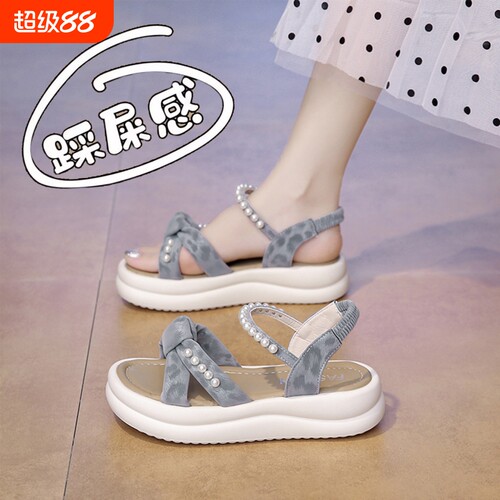 法式罗马凉鞋女2025夏季