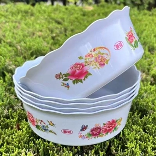 碗莲盆水培盆水仙花花盆水养碗莲睡莲盆培养无孔塑料水培花盆