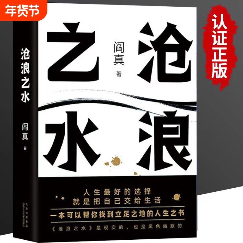 【正版书籍】沧浪之水 如何是好 阎真著 经典官场小说现当代小说 活着之上短篇长篇小说官场职场畅销书籍排行榜茅盾文学奖提名yx