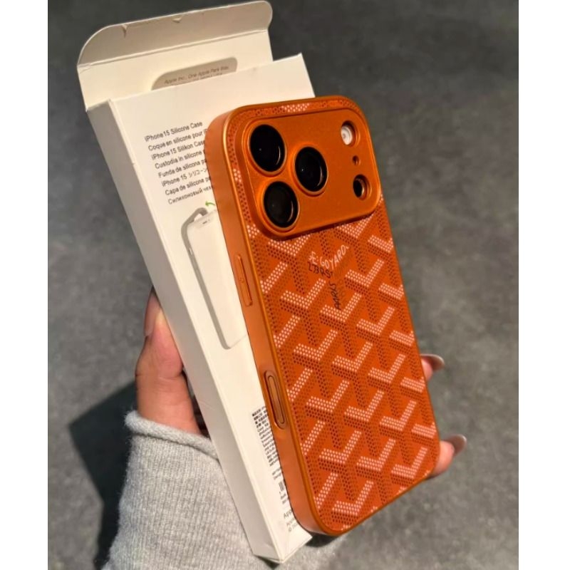 新款星宇橙钢化玻璃全包苹果17PROMAX手机壳防摔16promax自带镜头膜15PRO潮流个性14/13创意12PM高档17Air/PL