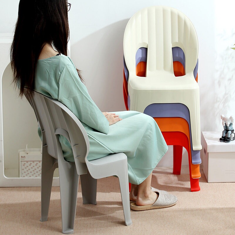 塑料小凳子加厚家用成人靠背椅客厅小板凳高级沙发换鞋凳茶几矮凳