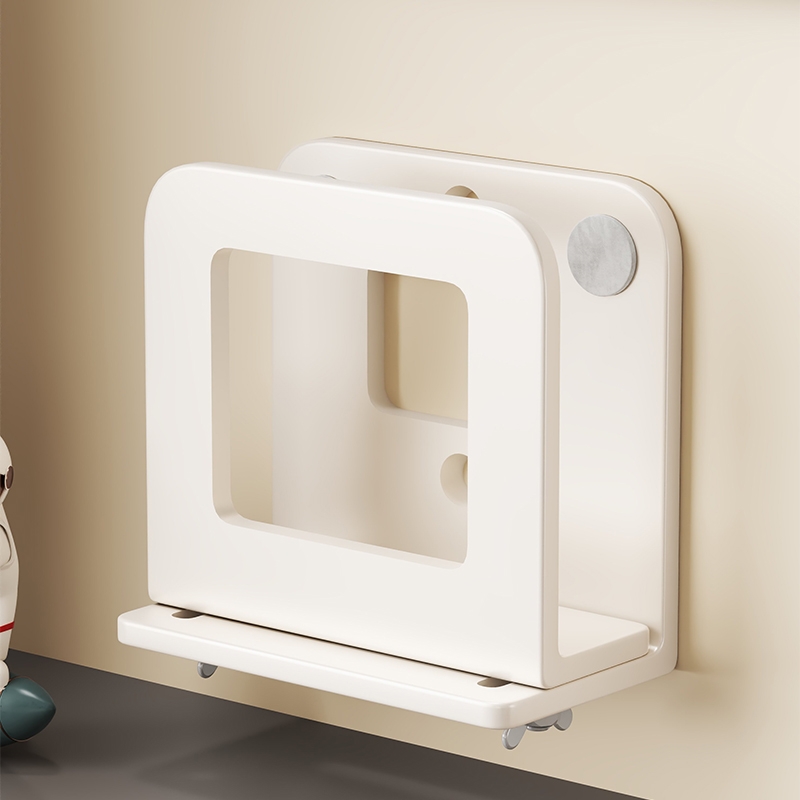 wifi支架机顶盒免打孔遮挡置物架