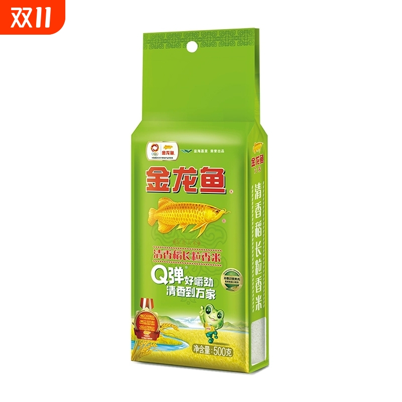 金龙鱼清香长粒香米500g