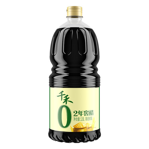千禾0二年窖醋1.8L*1瓶5度食醋