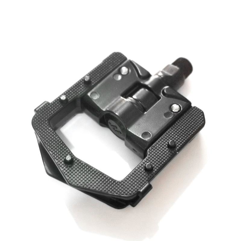 自行车铝合金折叠脚踏山地车脚蹬代驾电动车折叠脚踏板DU轴承防滑