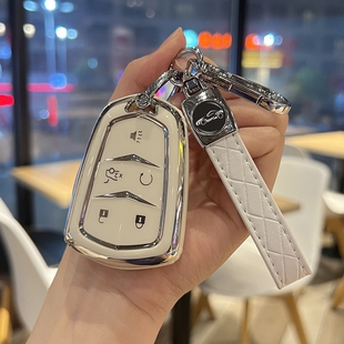 凯迪拉克XT6钥匙套老款CT6XT4保护壳XT5车挂扣XTS包ATSL高档男女