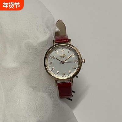 手表女款简约清新小表盘初高中生防水小学生女孩手表