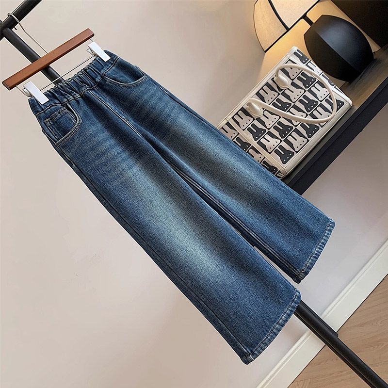 女童春秋冬季新款韩版时尚牛仔裤