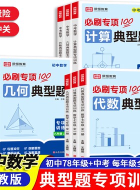 初中数学典型专项训练全套
