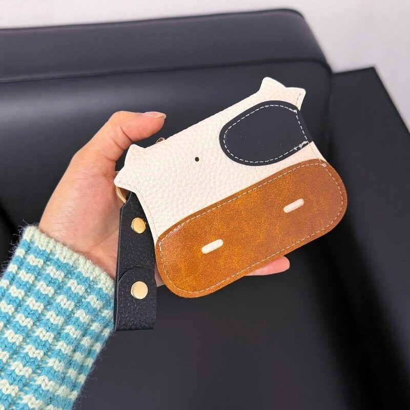 小牛皮质卡包2026新款女士轻薄钥匙包驾驶证套多卡位证件收纳包男