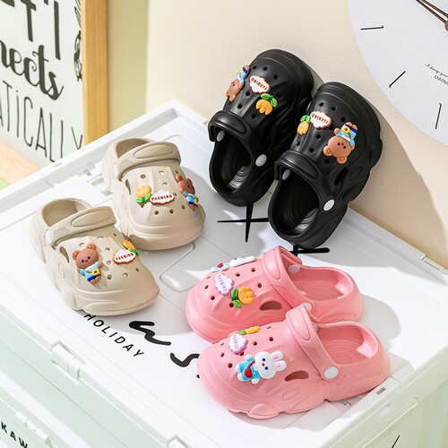 儿童夏季凉拖鞋EVA亲子洞洞鞋