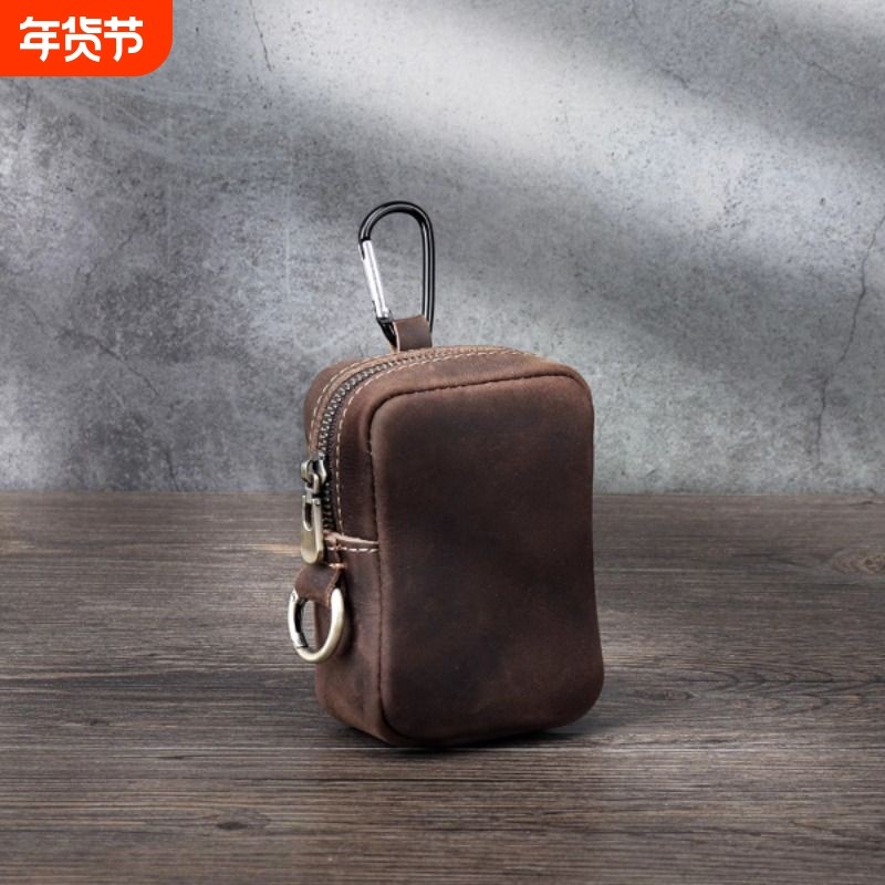 复古头层软皮挂包穿皮带卡包收纳包零钱香烟钥匙休闲迷你户外包,箱包皮具/热销女包/男包,钥匙包,淘宝优惠券,粉丝福利购,淘宝优惠卷