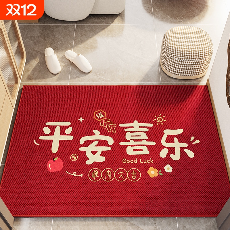 入户门家用防滑免洗乔迁新年垫子