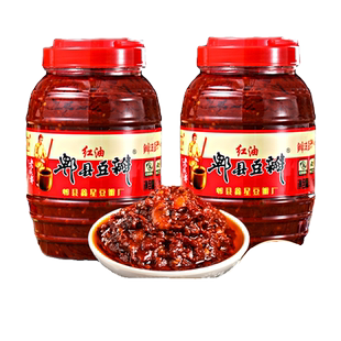 郫县豆瓣酱正宗四川特产红油豆瓣酱炒菜调料下饭菜回锅肉香辣鱼头