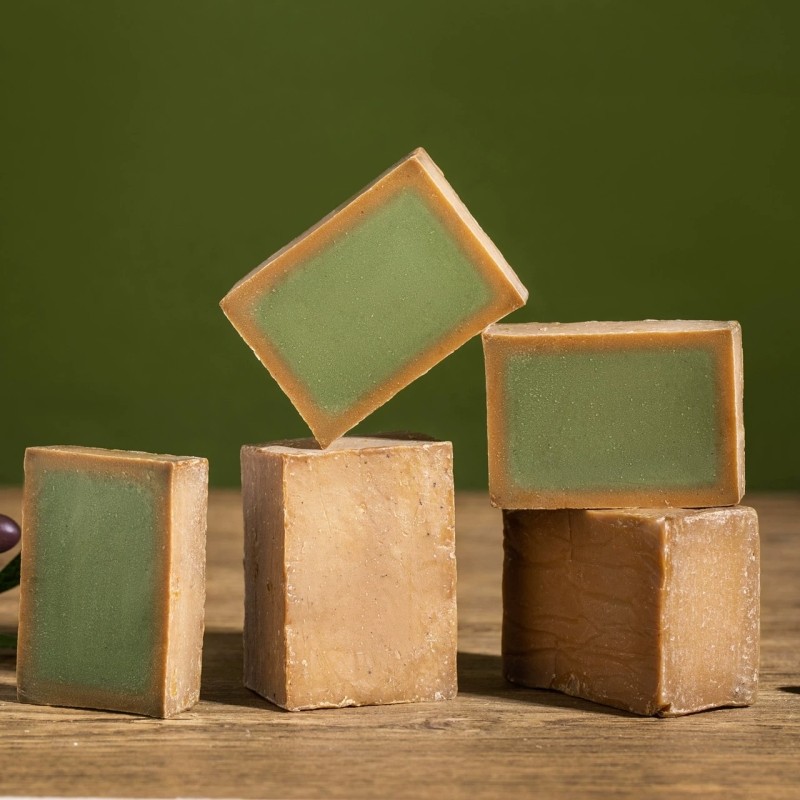 3年纯手工橄榄月桂油皂洗澡古皂头发全身清洁