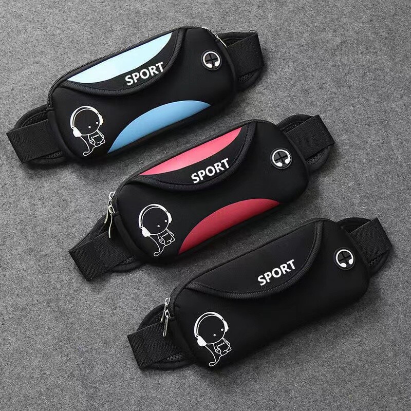 男女款跑步袋运动腰包装备轻薄防水隐形腰包健身小包户外晨跑